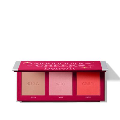 HOLIDAY 2024 BLUSH MINI PALETTE-WESTERN CHOCOLICIOUS CHEEKS (PALETA DE MAQUILLAJE)
